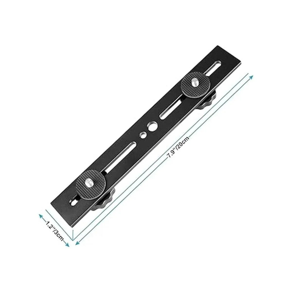 Neewer Soporte de trípode de doble cámara de 8 pulgadas_5