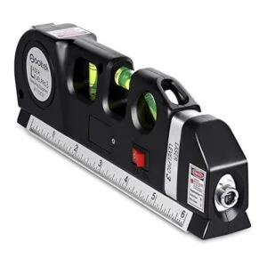 Nivel láser multipropósito con cinta medidora con 8 pies_1