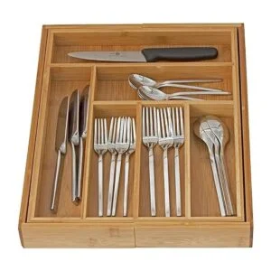 Homeit Cutlery cajón organizador expandible organizador_2