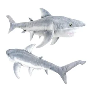 Sammy The Shark Peluche de animal de peluche blanco de 34