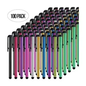 TCD Paquete de 100 lápices capacitivos de metal largo_3