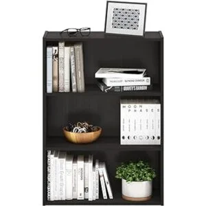 Furinno Pasir Estantería abierta de 3 niveles color café_4