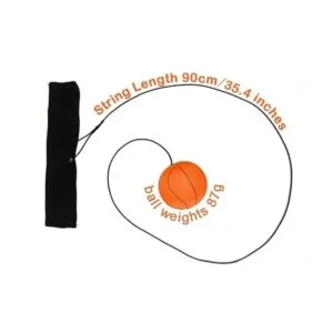 GOGO Pack de 6 bolas de goma con correa para la muñeca y_6