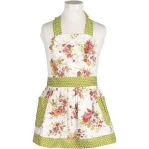 Delantal de algodón Neoviva Garden para mamá y para mí_3