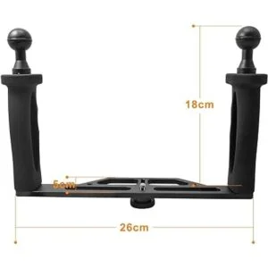 SHOOT Bandeja estabilizadora de luz de video subacuática_3