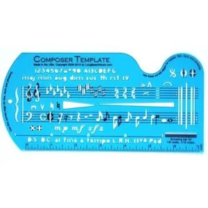 Plantilla para composición de canciones con notas_2