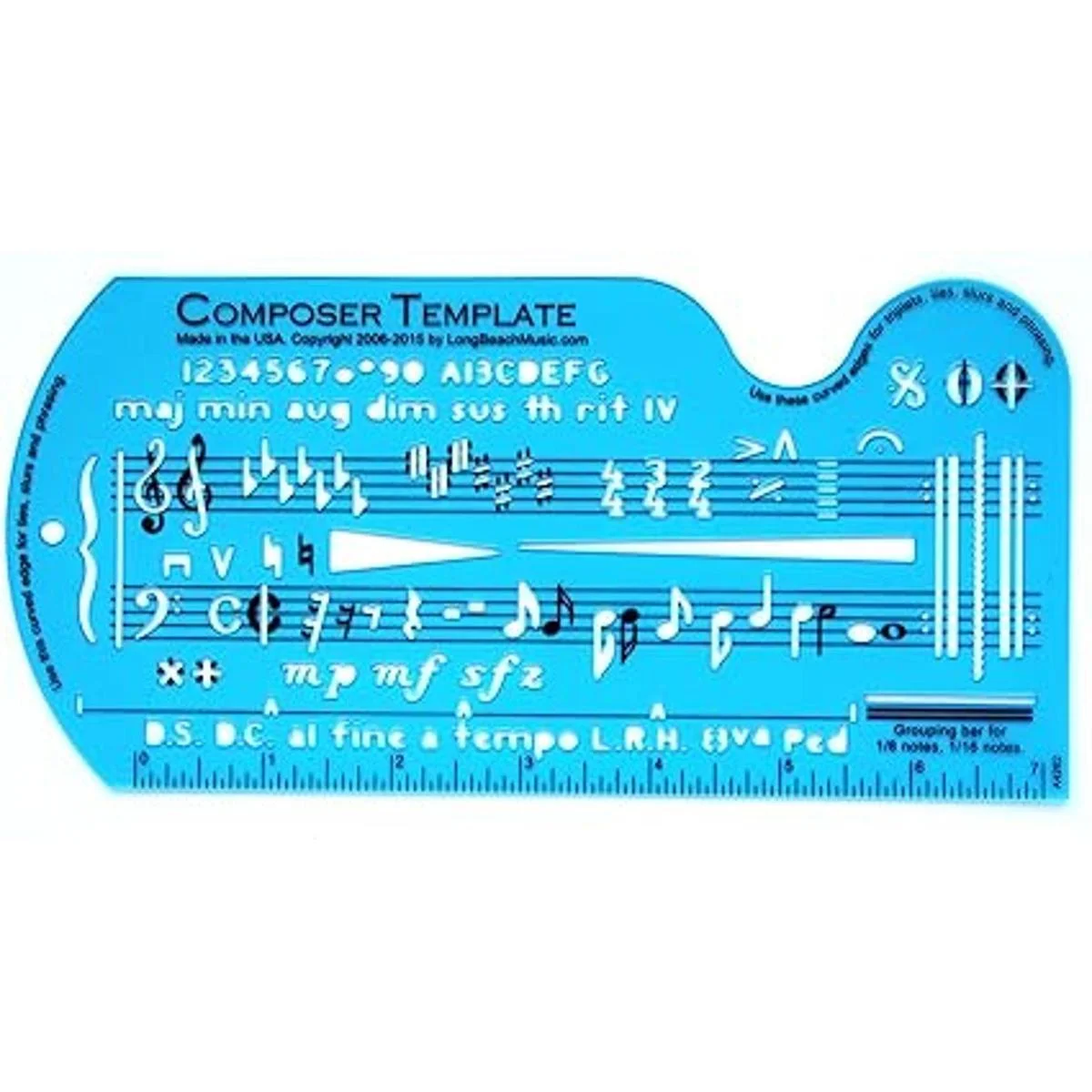 Plantilla para composición de canciones con notas_2