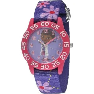 Disney Jr Reloj analógico de cuarzo y nailon para niños_1