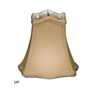 Royal Designs Inc. Elegante pantalla cuadrada con ribete_3