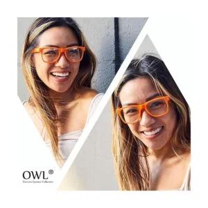 Lentes de sol de estilo retro vintage transparentes con_3