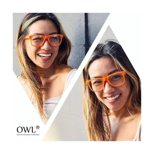 Lentes de sol de estilo retro vintage transparentes con_3
