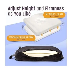 Cojín de espuma con memoria Aeris para asiento la mejor_2