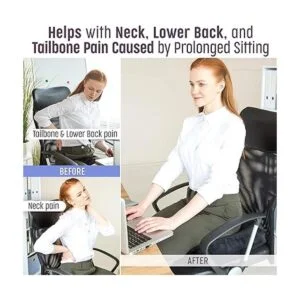 Cojín de espuma con memoria Aeris para asiento la mejor_4