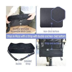 Cojín de espuma con memoria Aeris para asiento la mejor_5