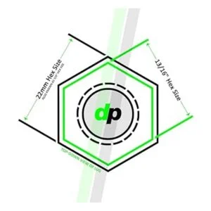 DPAccessories LCE3N8HS04PAR tuercas para automotores Negro_4