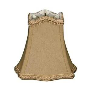 Royal Designs Inc. Elegante pantalla cuadrada con ribete_1