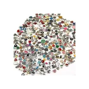 Miraclekoo 100 dijes flotantes mezcla surtida bricolaje_6