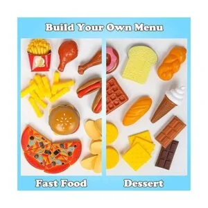 Liberty Imports Juego de lujo de comida surtida de_4