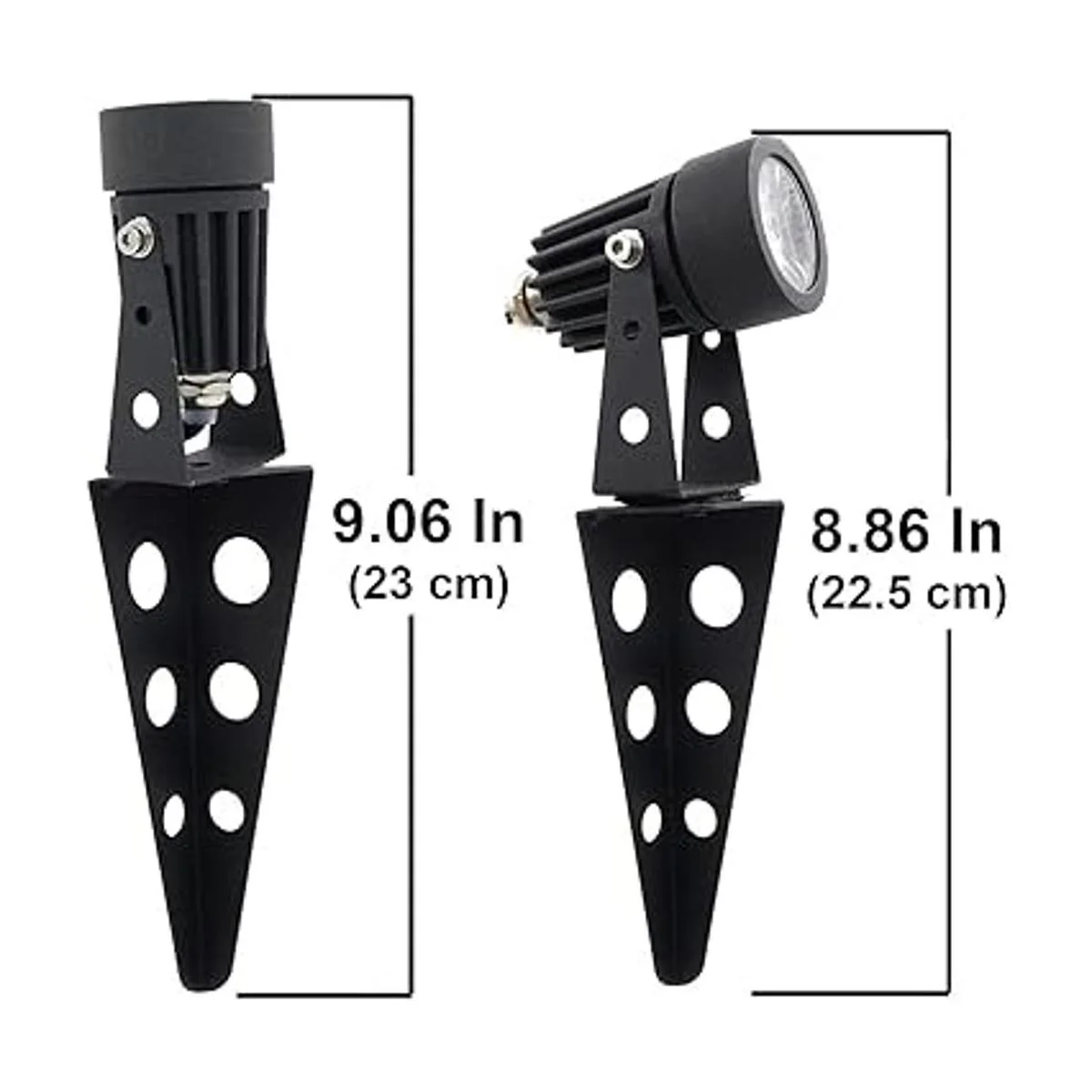 Focos LED blancos de luz cálida Mini 50 x con aluminio_2