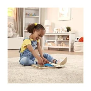 Melissa Doug tablero de cerraduras y cierres. 1_3