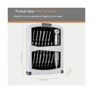 Nanch Juego de destornilladores de precisión juego de_4