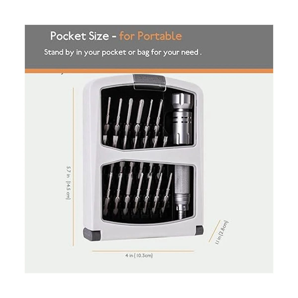 Nanch Juego de destornilladores de precisión juego de_4