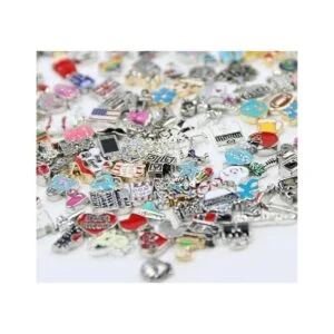 Miraclekoo 100 dijes flotantes mezcla surtida bricolaje_5