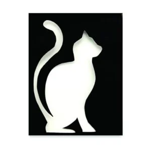 Hygloss 14851 Papel de silueta de 25 hojas color negro_4