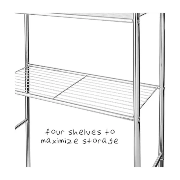 HoneyCanDo Estante de ahorro de espacio de 4 niveles_6