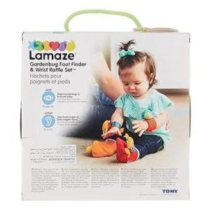 Lamaze Gardenbug Juego de juguetes de sonajero y muñeca_3
