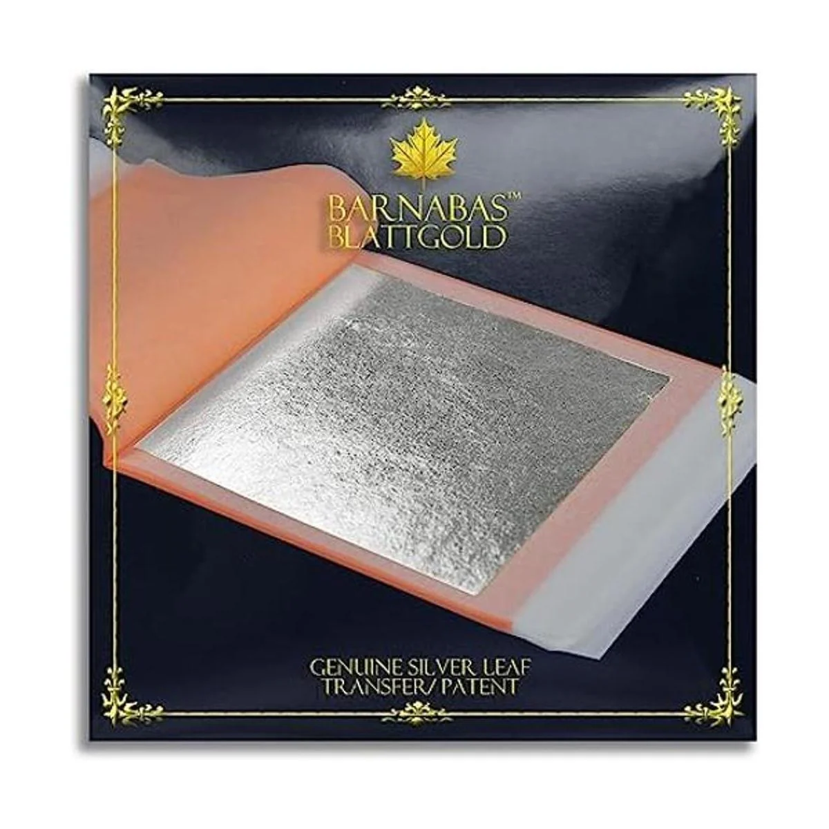 Hojas de plata genuina Barnabas Blattgold libretas de