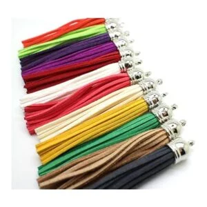 Pamir Tong 30 unidadeslote de cuero con borlas correas_2