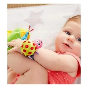 Lamaze Gardenbug Juego de juguetes de sonajero y muñeca_4