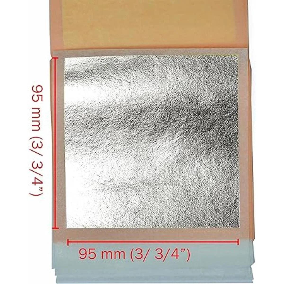 Hojas de plata genuina Barnabas Blattgold libretas de