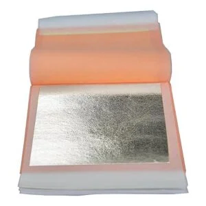 Hojas de plata genuina Barnabas Blattgold libretas de