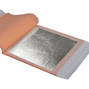 Hojas de plata genuina Barnabas Blattgold libretas de