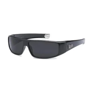 Gafas de sol planas OG Gangsta Hardcore Locs negro mate_1
