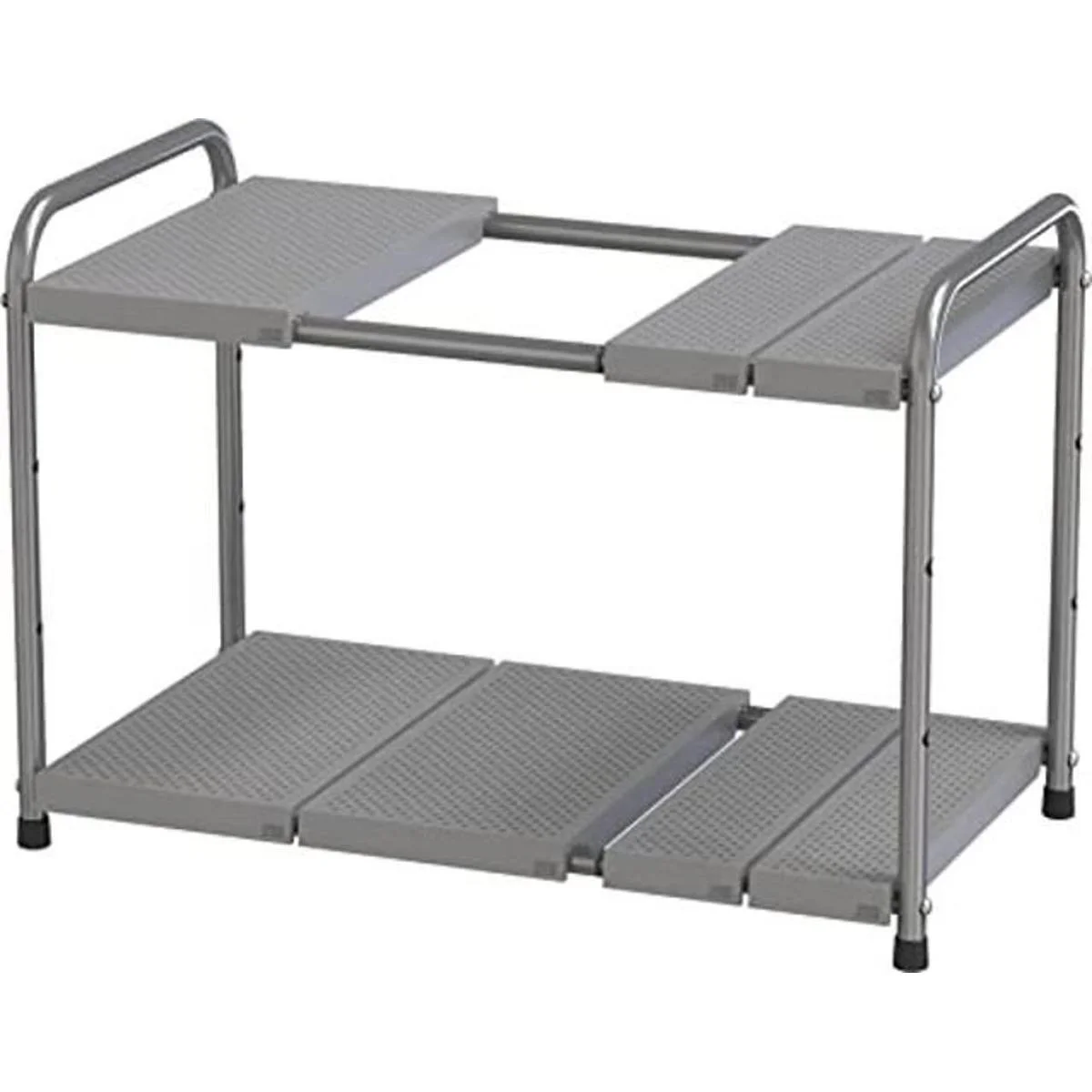 DecoBros organizador de estante expansible de 2 niveles_1