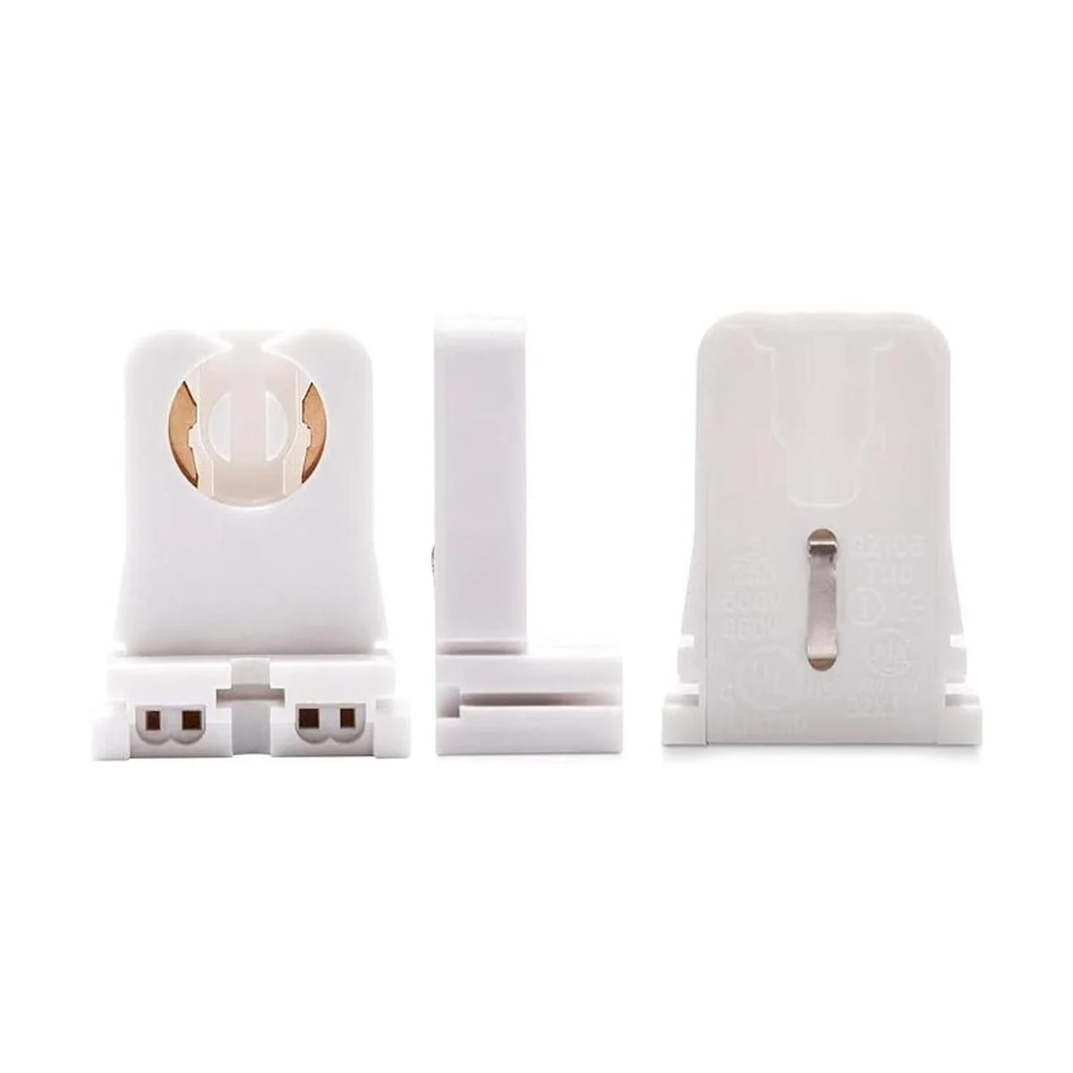 JACKYLED soporte con conectores hembra para lámpara T8