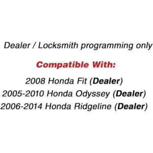 KeylessOption Mando a distancia sin llave repuesto para_4
