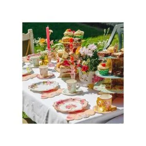 Platos florales realmente auténticos Talking Tables para_3