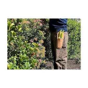 MLTOOLS Funda de cuero para tijeras de podar fabricada en
