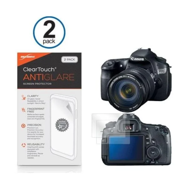 BoxWave Protector de pantalla para Canon EOS 60D 2_2