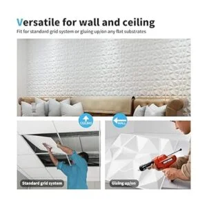 Art3d Paneles de pared 3D decorativos con diseño de_6