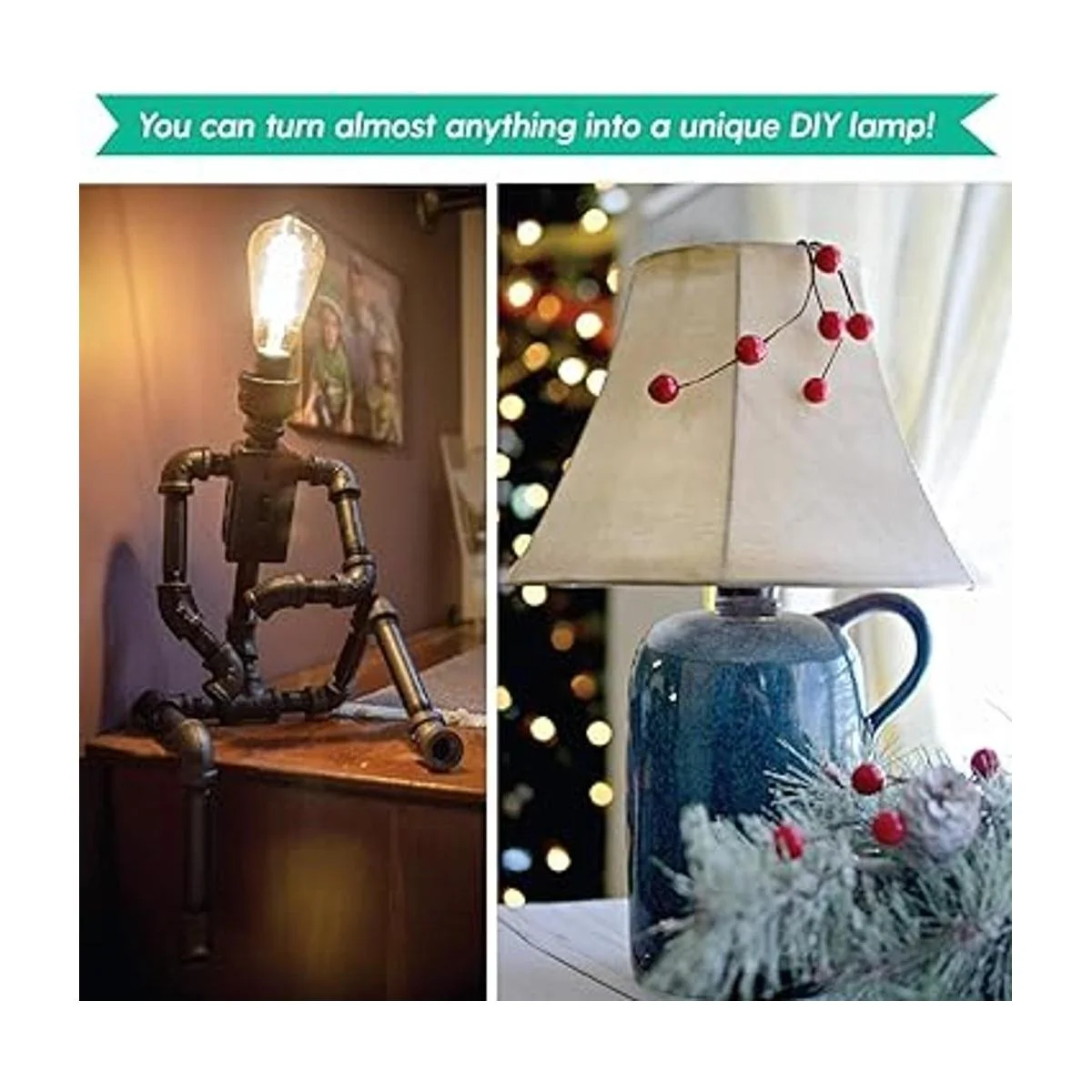 Kit de fabricación de lámpara Kit de cableado eléctrico_5