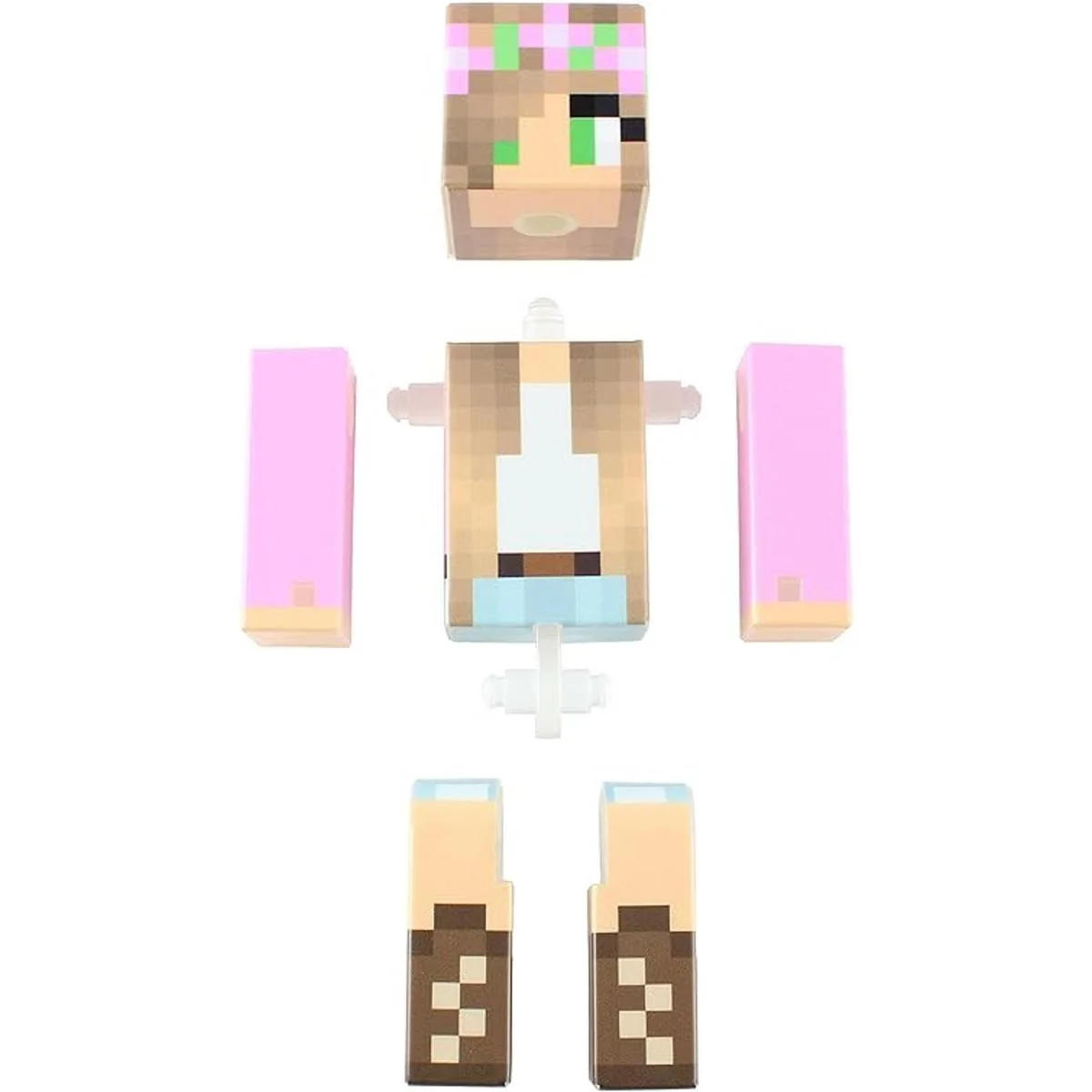 Figura de acción de juguete Pink Flower Girl figuras de_5