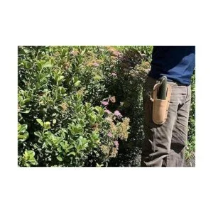MLTOOLS Funda de cuero para tijeras de podar fabricada en