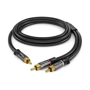 KabelDirekt 20 pies de largo cable RCAPhono Y de 1 a 2_2