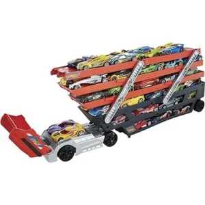 Hot Wheels Mega Hauler Rojo_5