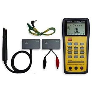 DE5000 medidor LCR de mano con accesorios._1